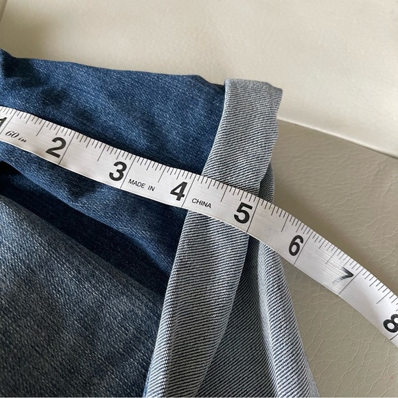 M Jeans by Maurices women’s Jean shorts everflex high rise size 14 NWT - Picture 13 of 13